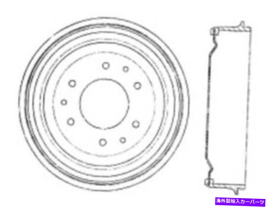 Brake Drum ブレーキドラムセントリック123.66 Brake Drum Centric 123.66【並行輸入品】