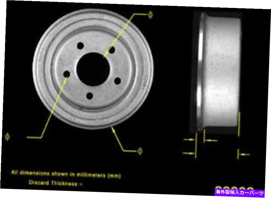 Brake Drum RRブレーキドラムベンディックスPDR0570 Rr Brake Drum Bendix PDR0570【並行輸入品】