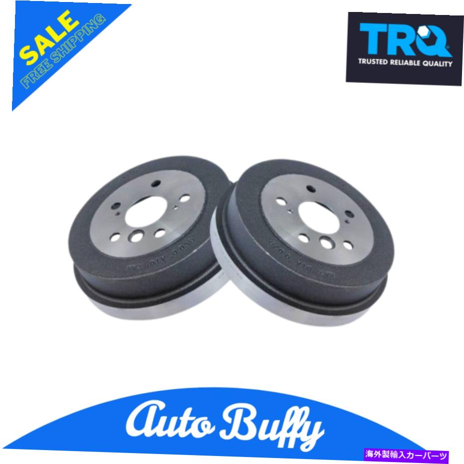 Brake Drum TRQリアブレーキブレーキドラムペアセット2フィットトヨタカムリソララ TRQ Rear Brakes Brake Drums Pair Set of 2 Fits Toyota Camry Solara【並行輸入品】