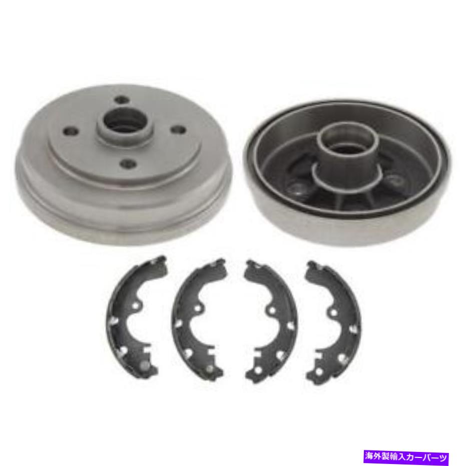 Brake Drum トヨタテルセルのリアドラム＆ブレーキシューズ1991-1992＆Paseo 1992 Rear Drums & Brake Shoes for Toyota Tercel 1991-1992 & Paseo 1992【並行輸入品】