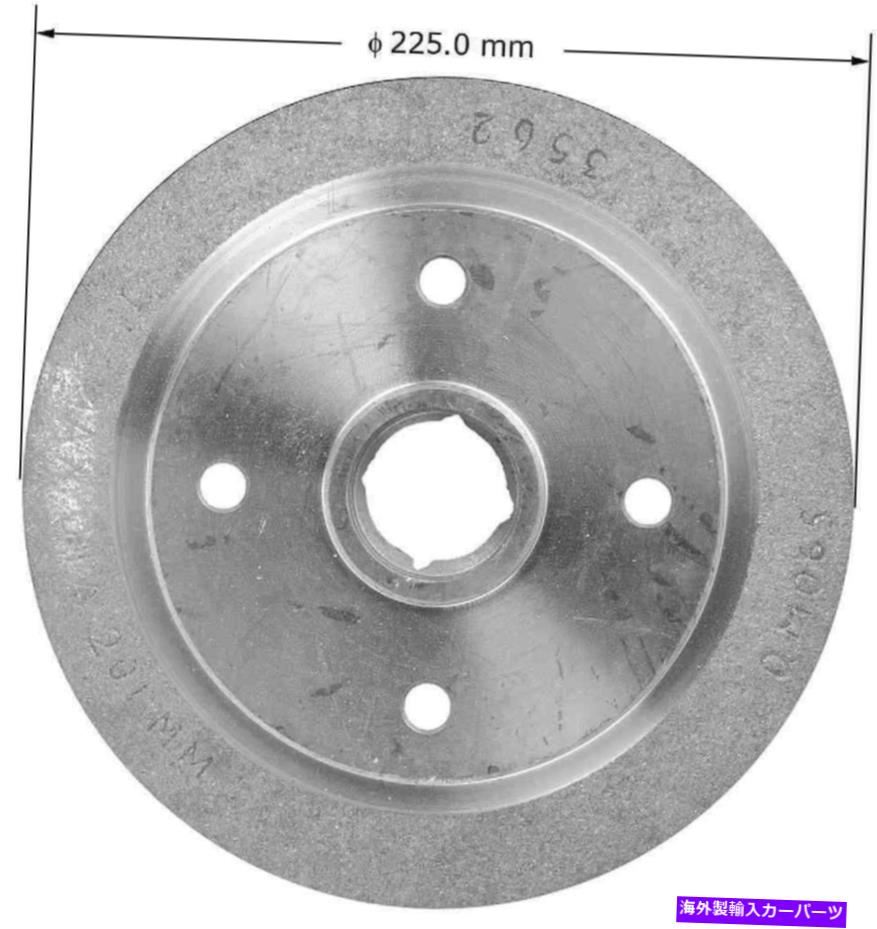 Brake Drum ブレーキドラムドラム、ハッチバックリアベンディックスPDR0528 Brake Drum-Drum, Hatchback Rear Bendix PDR0528【並行輸入品】