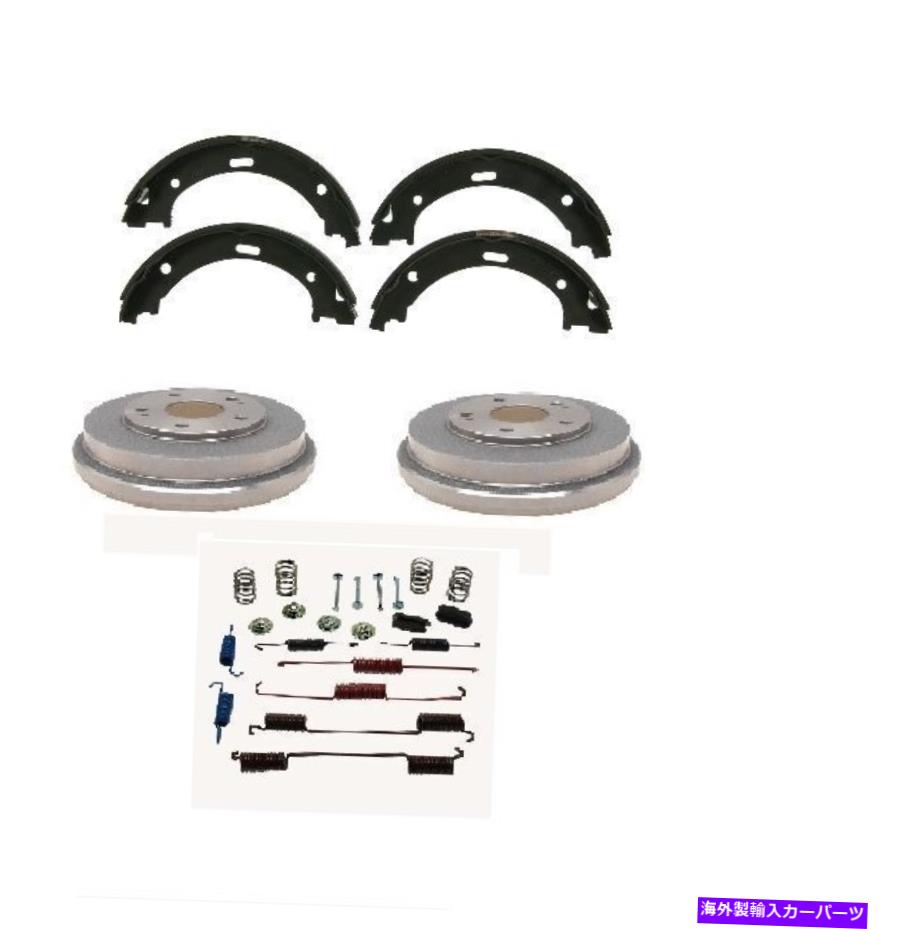 Brake Drum ブレーキドラムシューズとスプリングキットは1998-2008スバルフォレスターに適合します Brake Drum shoes and spring kit fits 1998-2008 Subaru Forrester【並行輸入品】