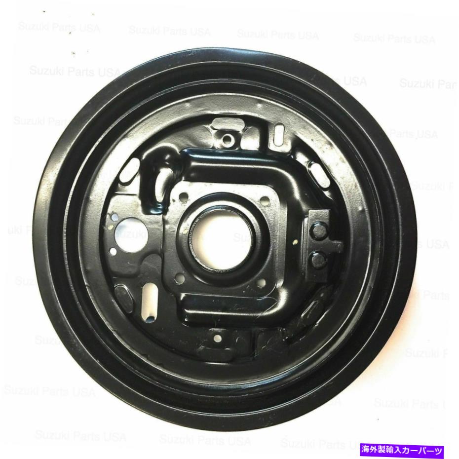 Brake Drum リアブレーキバッキングプレート /乗客側（OEM） - サムライ85' -95 'レックス、ケンタッキー REAR BRAKE BACKING PLATE / PASSENGERS SIDE (OEM) - SAMURAI 85'-95' LEX, KY【並行輸入品】