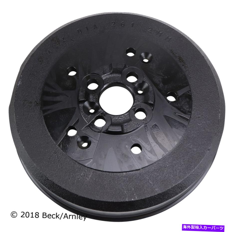 Brake Drum ベックアーンリー083-2887 98-02 Kia Sportageのプレミアムブレーキドラム Beck Arnley 083-2887 Premium Brake Drum For 98-02 Kia Sportage【並行輸入品】