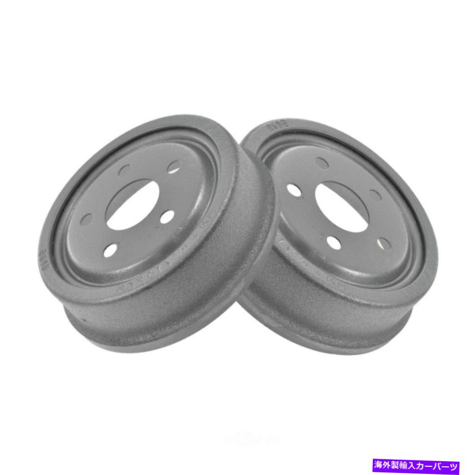 Brake Drum ブレーキドラムセットTRQ BRA14129 Brake Drum Set TRQ BRA14129【並行輸入品】