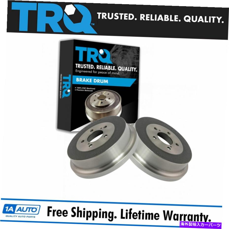 Brake Drum Dodge Caravan Chrysler Town＆Country Voyager用のTRQリアブレーキドラムペア TRQ Rear Brake Drum Pair for Dodge Caravan Chrysler Town & Country Voyager【並行輸入品】