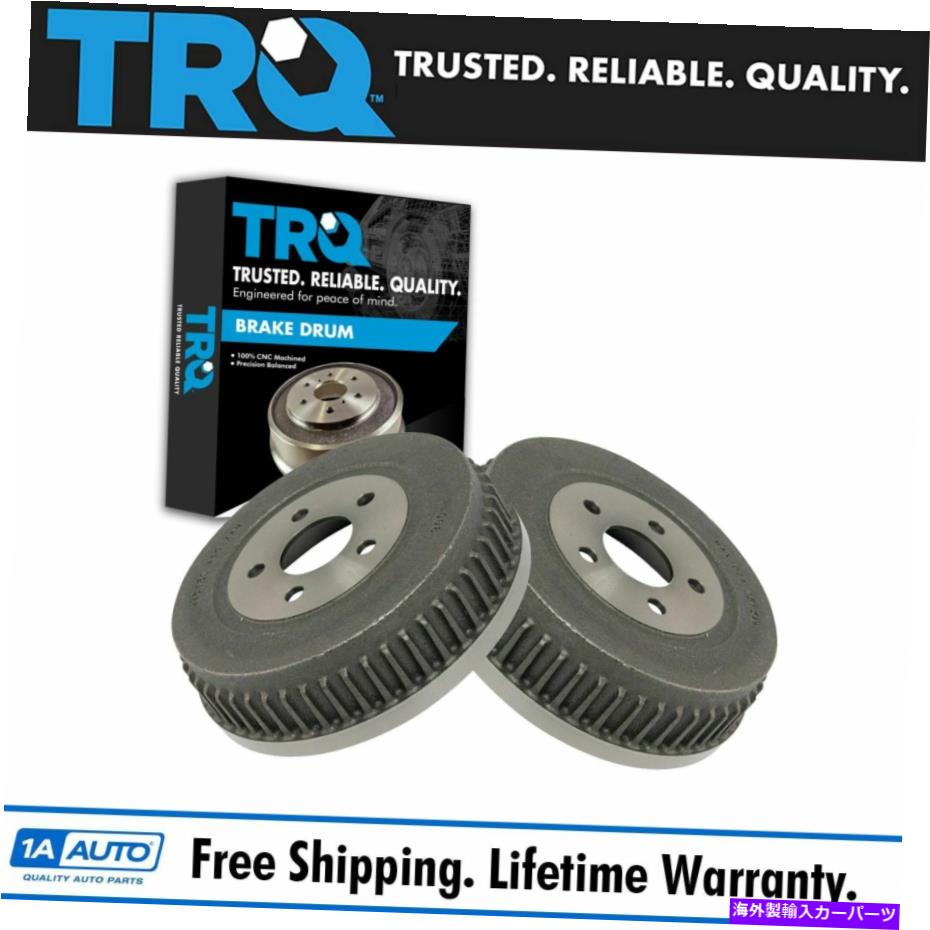 Brake Drum TRQリアブレーキドラムペアキットドライバー左＆乗客右右 TRQ Rear Brake Drum Pair Kit Driver Left & Passenger Right for Windstar【並行輸入品】