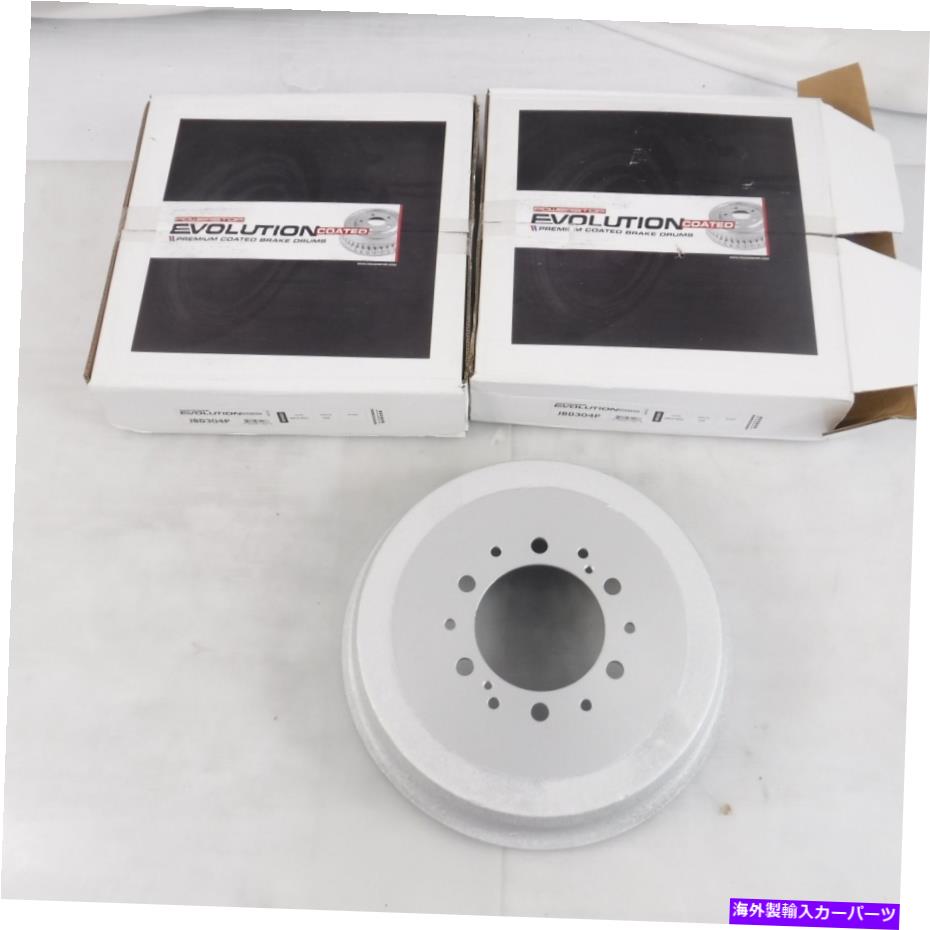 Brake Drum PowerStop JBD304P高温コーティングされたリアブレーキドラムフィット1995-2004トヨタタコマ PowerStop JBD304P High Temp Coated Rear Brake Drums fits 1995-2004 Toyota Tacoma【並行輸入品】 42,108円