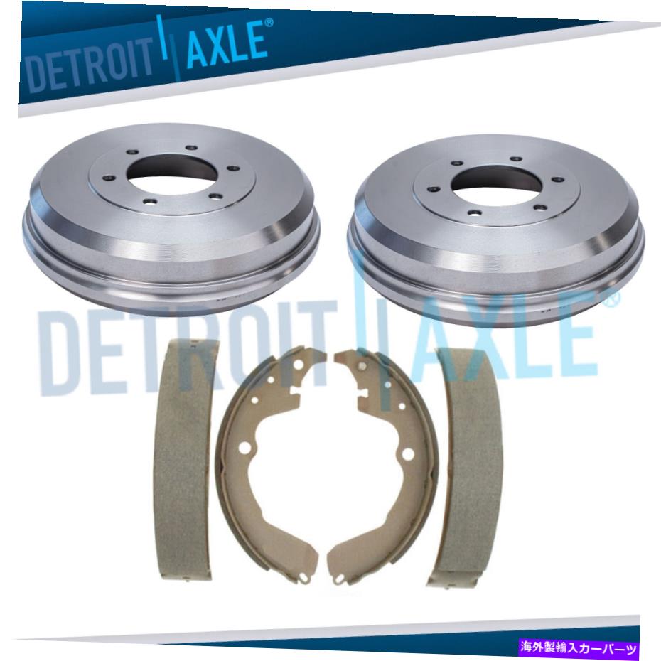 Brake Drum FWDリアドラム2003 2004-2008ポンティアックバイブトヨタマトリックスのセラミックブレーキシューズ FWD Rear Drums Ceramic Brake Shoes for 2003 2004-2008 Pontiac Vibe Toyota Matrix【並行輸入品】