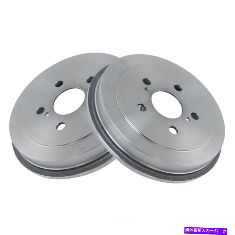 Brake Drum ブレーキドラムセットTRQ BRA75080 Brake Drum Set TRQ BRA75080【並行輸入品】