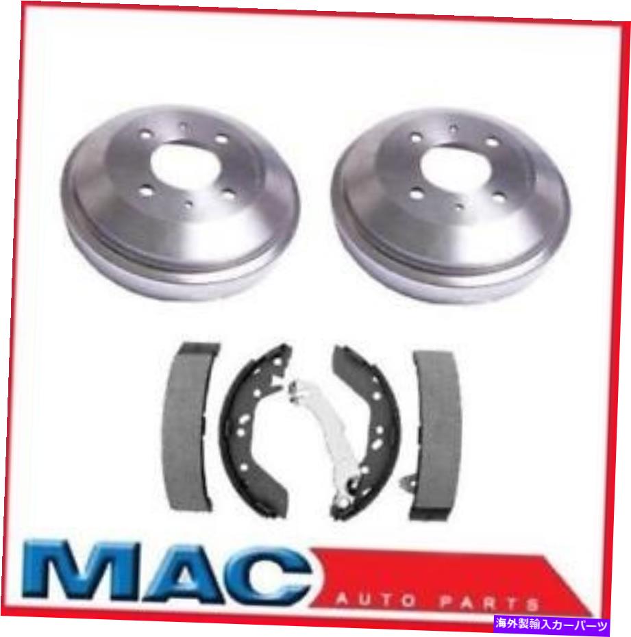 Brake Drum ヒュンダイ2000-2002の交換部品アクセントリアブレーキドラムとシューズ3PC Replacement Parts For Hyundai 2000-2002 AccentRear Brake Drums and Shoes 3pc【並行輸入品】