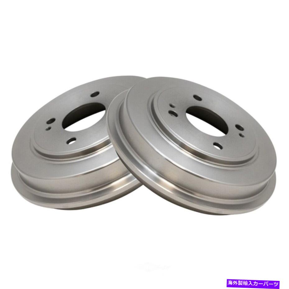 Brake Drum ブレーキドラムセットTRQ BRA75099 Brake Drum Set TRQ BRA75099【並行輸入品】