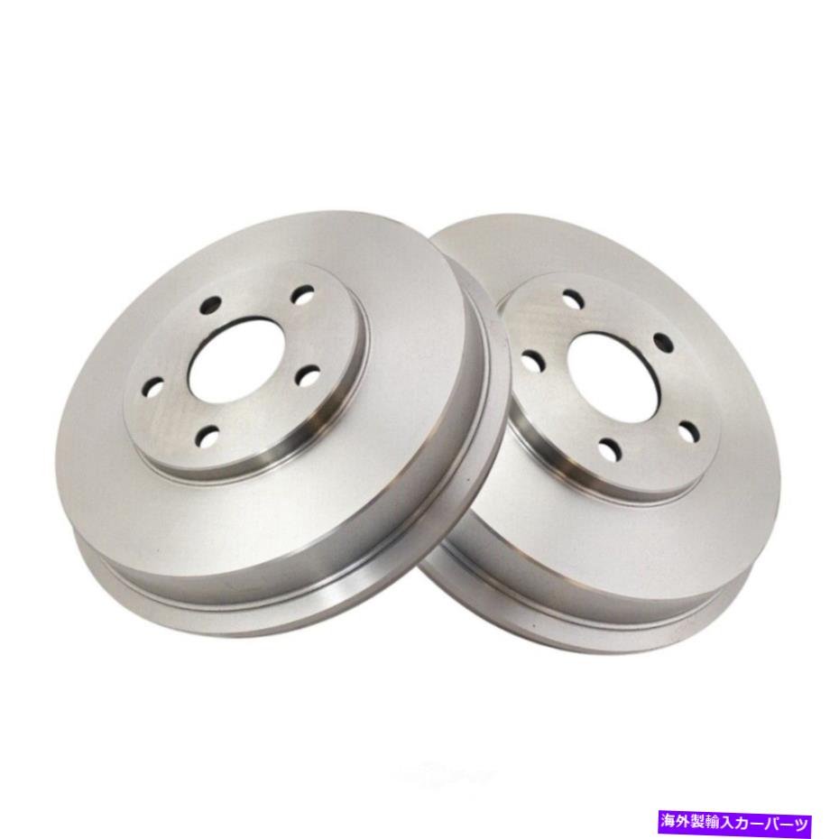 Brake Drum ブレーキドラムセットTRQ BRA75110 Brake Drum Set TRQ BRA75110【並行輸入品】