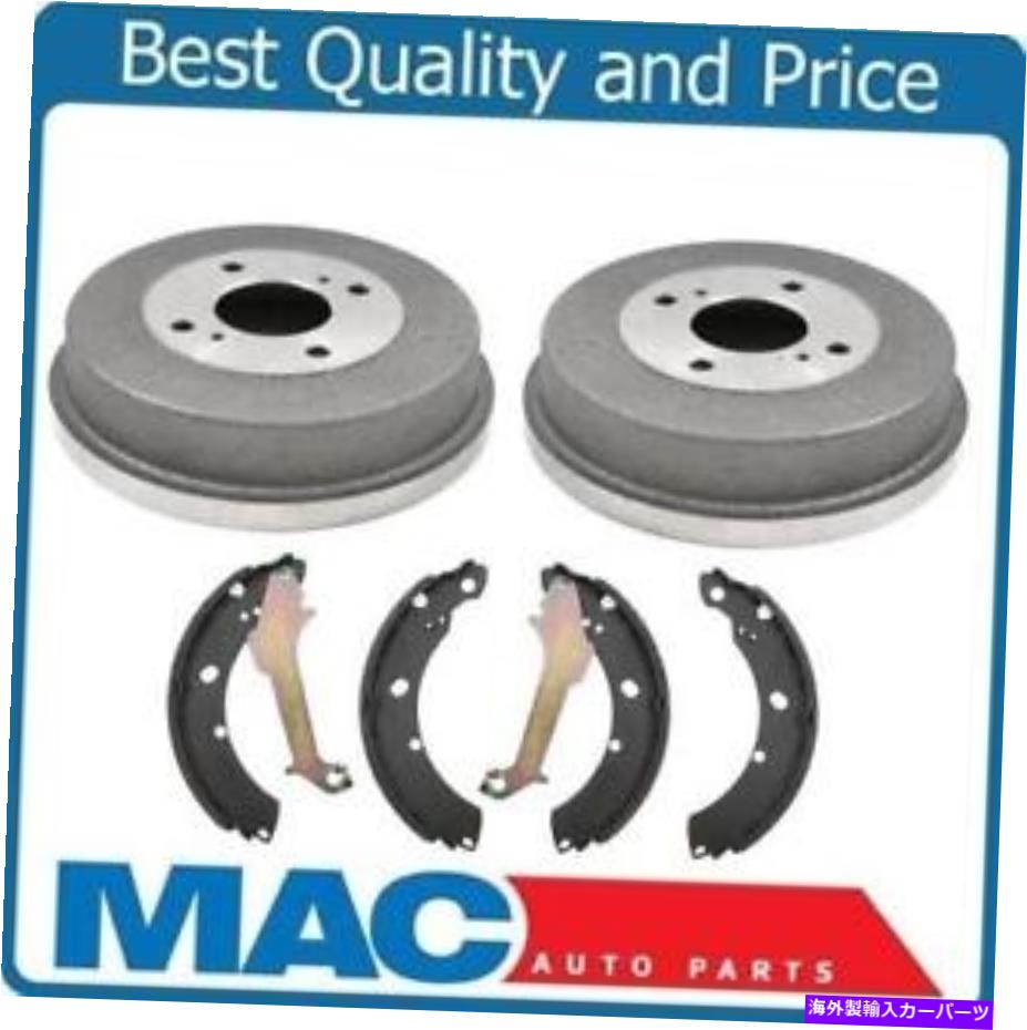 Brake Drum 日産アルティマ2.4L 1999-2001のリアドラムとブレーキシューズ Rear Drums & Brake Shoes for Nissan Altima 2.4L 1999-2001【並行輸入品】