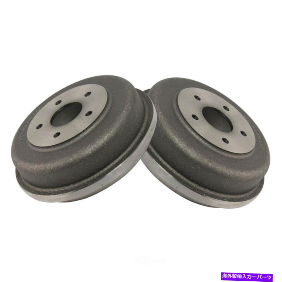 Brake Drum ブレーキドラムセットTRQBRA71026フィット10-13フォードトランジットコネクト Brake Drum Set TRQ BRA71026 fits 10-13 Ford Transit Connect【並行輸入品】