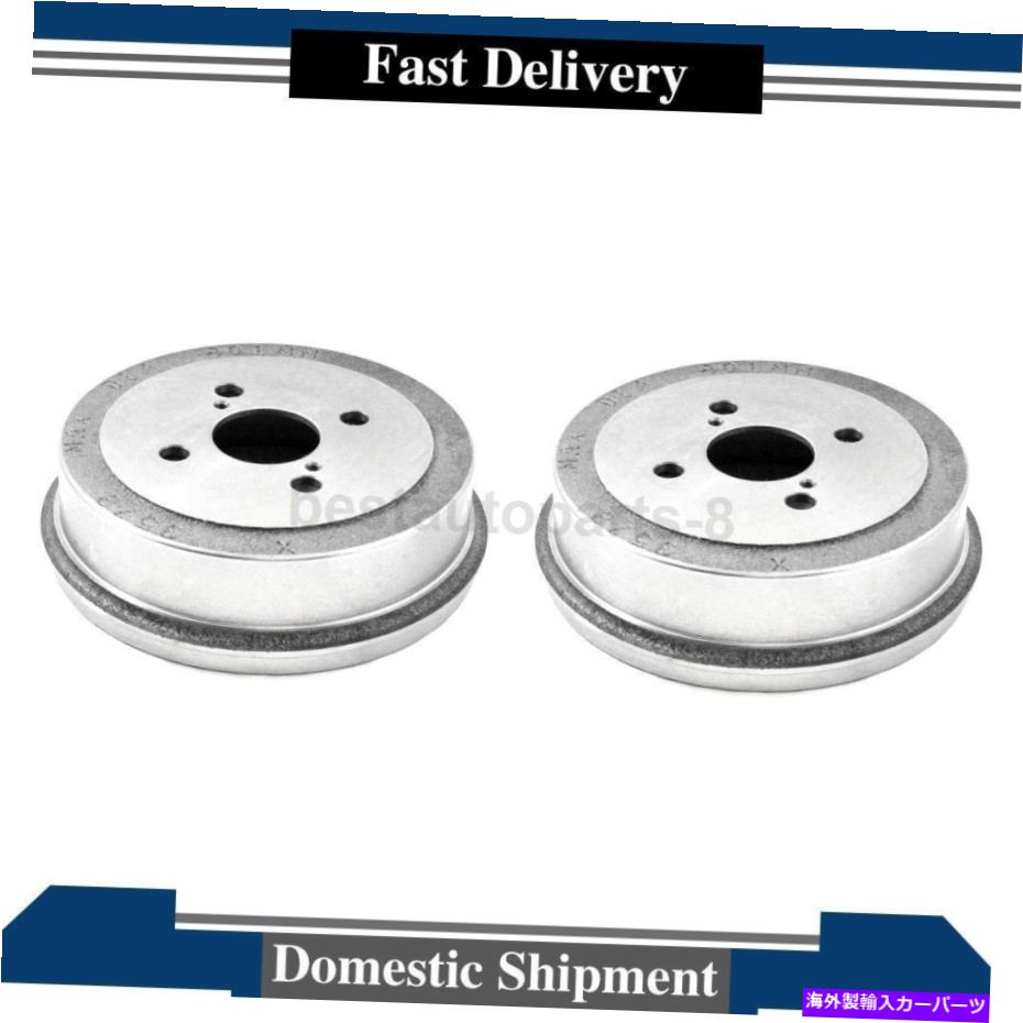 Brake Drum トヨタカローラ用のデュラゴブレーキドラムリア2PC DuraGo Brake Drum Rear 2PCS For Toyota Corolla【並行輸入品】