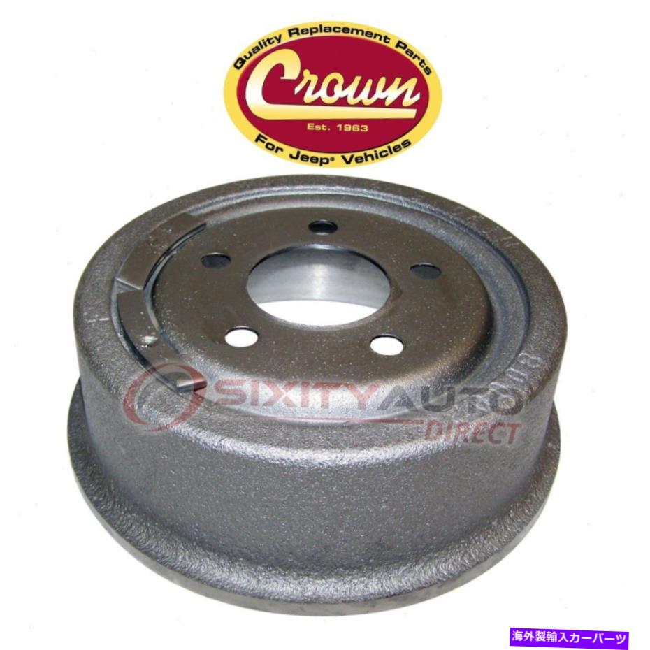 Brake Drum Crown Automotive 52005350ブレーキ止めのためのブレーキドラムホイールタイヤDRUMSLC Crown Automotive 52005350 Brake Drum for Braking Stopping Wheel Tire Drumslc【並行輸入品】