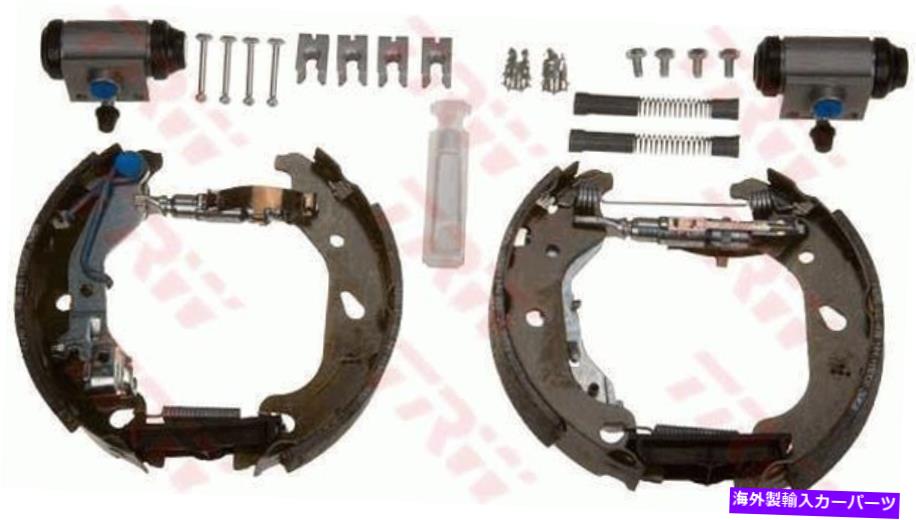 Brake Drum fiat punto newのためのキットブレーキtrw trw gsk1759 Kit Brake To Drums TRW GSK1759 for Fiat Punto New【並行輸入品】 42,108円
