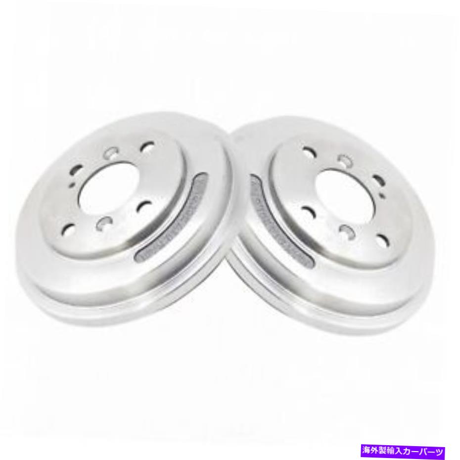 Brake Drum ブレーキドラムセットTRQ BRA71287は11-19フォードフィエスタに適合します Brake Drum Set TRQ BRA71287 fits 11-19 Ford Fiesta【並行輸入品】