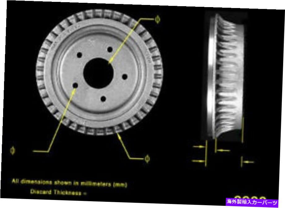 Brake Drum RRブレーキドラムベンディックスPDR0610 Rr Brake Drum Bendix PDR0610【並行輸入品】