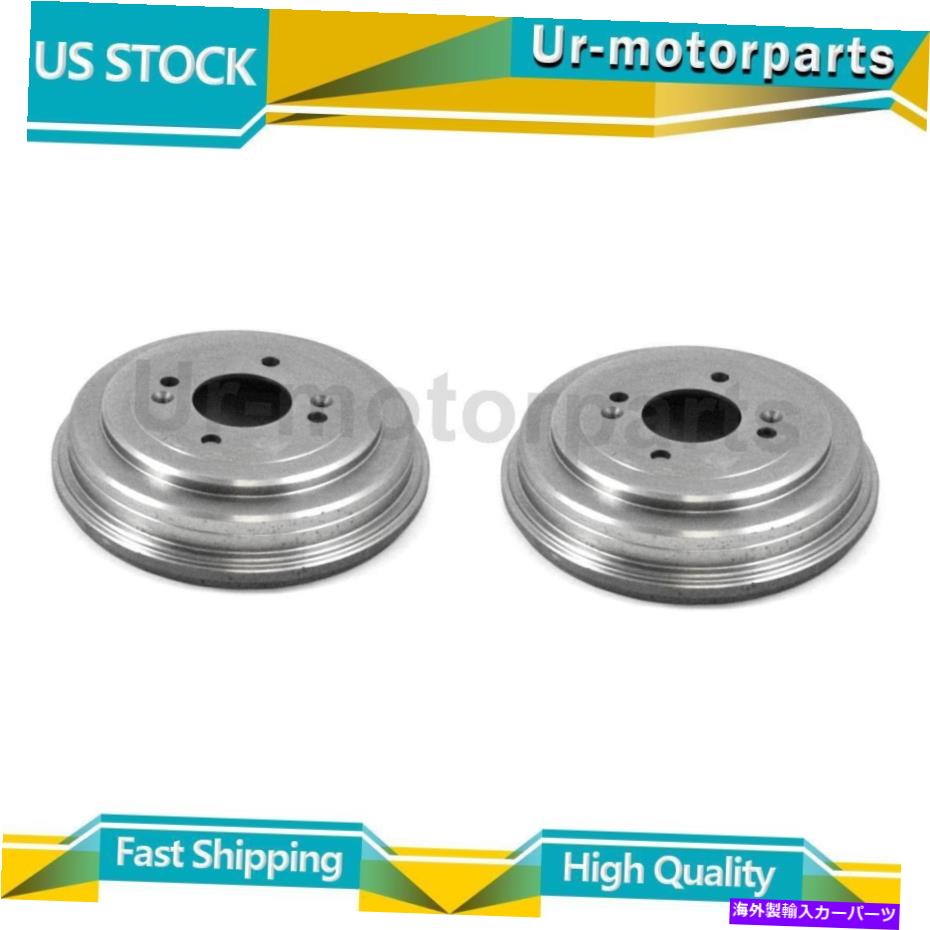 Brake Drum （2）リアブレーキドラムデュラゴフィットダッジ態度2006-2012 (2) Rear Brake Drum DuraGo Fits Dodge Attitude 2006-2012【並行輸入品】