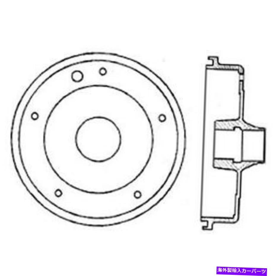 Brake Drum ＃122.33002中心ブレーキドラム # 122.33002 Centric Brake Drum【並行輸入品】