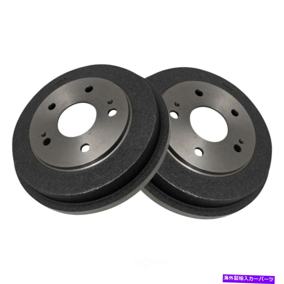 Brake Drum ブレーキドラムセットTRQ BRA75123 Brake Drum Set TRQ BRA75123【並行輸入品】