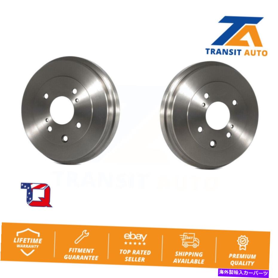 Brake Drum 日産セントラヴェルサキューブ用のリアブレーキドラムペア Rear Brake Drums Pair For Nissan Sentra Versa Cube【並行輸入品】 43,544円