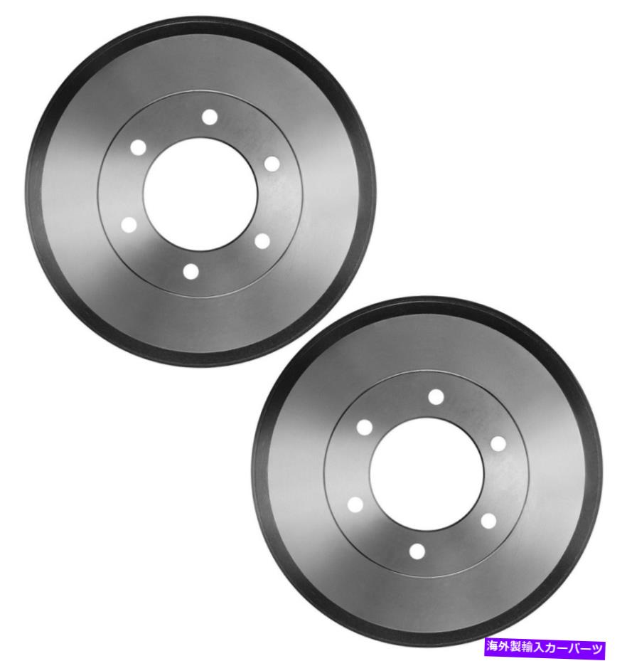 Brake Drum ブレンボペアセット2リア295mm 6コロラドキャニオン用ラグブレーキドラムI-290 I-370 Brembo Pair Set 2 Rear 295mm 6 Lug Brake Drums For Colorado Canyon i-290 i-370【並行輸入品】