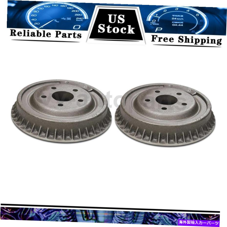 Brake Drum 1980年から1987年のアウディ4000のリアブレーキドラムC-TEK 2PCS Rear Brake Drum C-Tek 2PCS For 1980-1987 Audi 4000【並行輸入品】