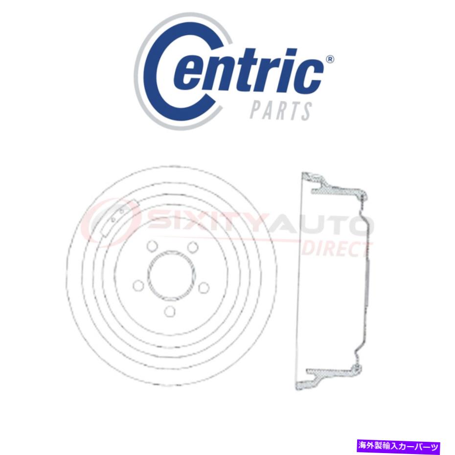 Brake Drum 1991-1995の中心C-Tekブレーキドラムドッジグランドキャラバン3.0L 3.3L 3.8L V6 TQ Centric C-TEK Brake Drum for 1991-1995 Dodge Grand Caravan 3.0L 3.3L 3.8L V6 tq【並行輸入品】