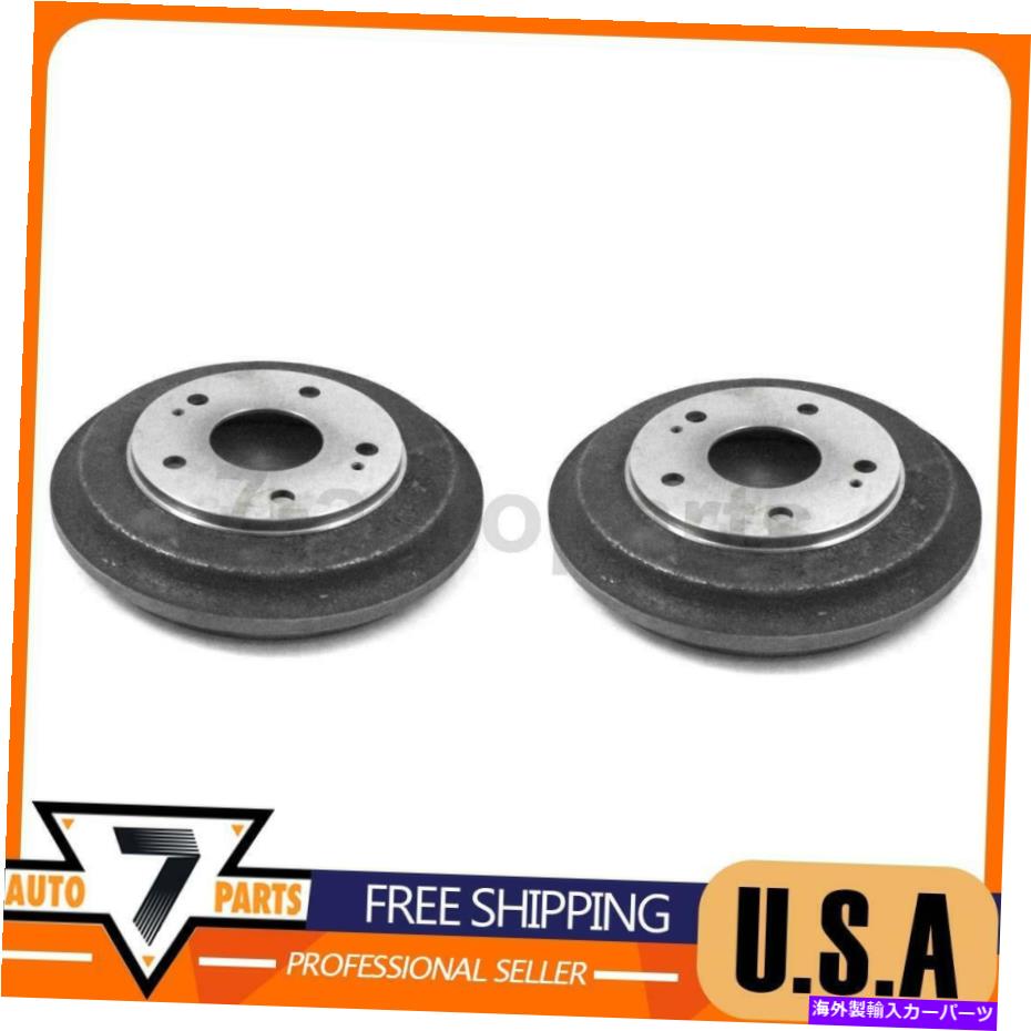Brake Drum リアブレーキドラムデュラゴ2xフィット2006-2015シビック Rear Brake Drum DuraGo 2x Fits 2006-2015 Civic【並行輸入品】
