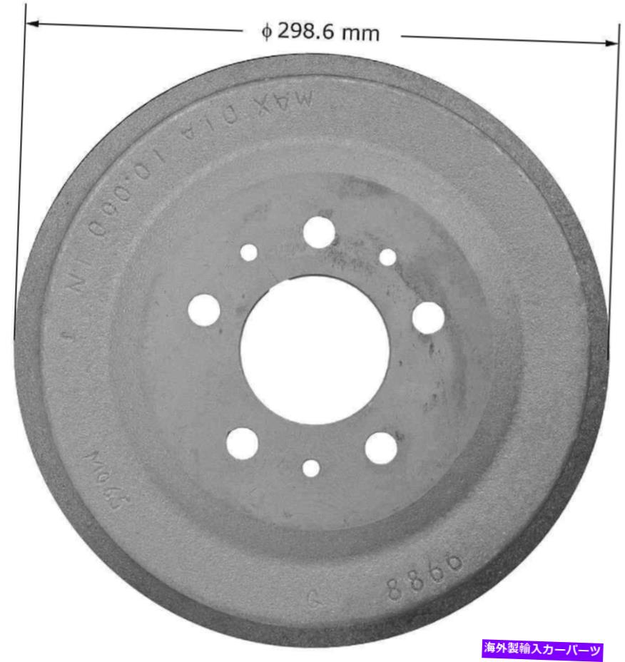 Brake Drum ブレーキドラムワゴンリアベンディックスPDR0407 Brake Drum-Wagon Rear Bendix PDR0407【並行輸入品】