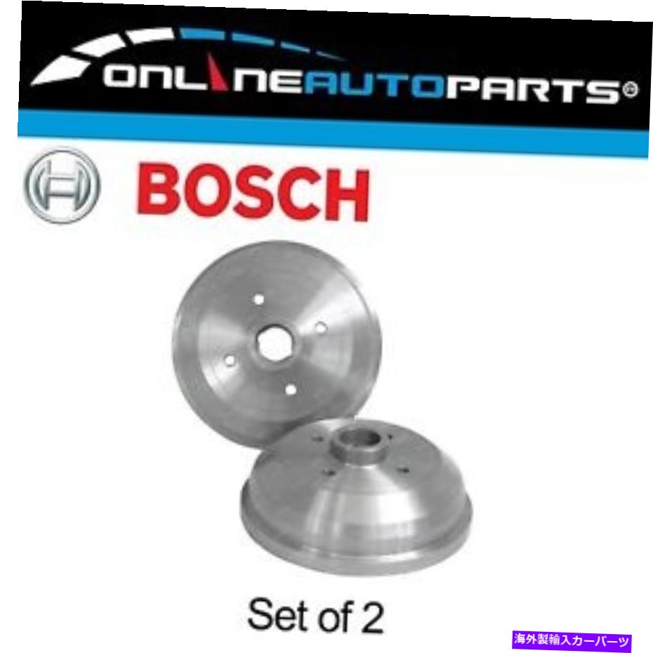 Brake Drum 2 xリアブレーキドラムアセンブリホールデンバリーナSB 1994?2001 absなし 2 x Rear Brake Drum Assemblies Pair for Holden Barina SB 1994~2001 Without ABS【並行輸入品】