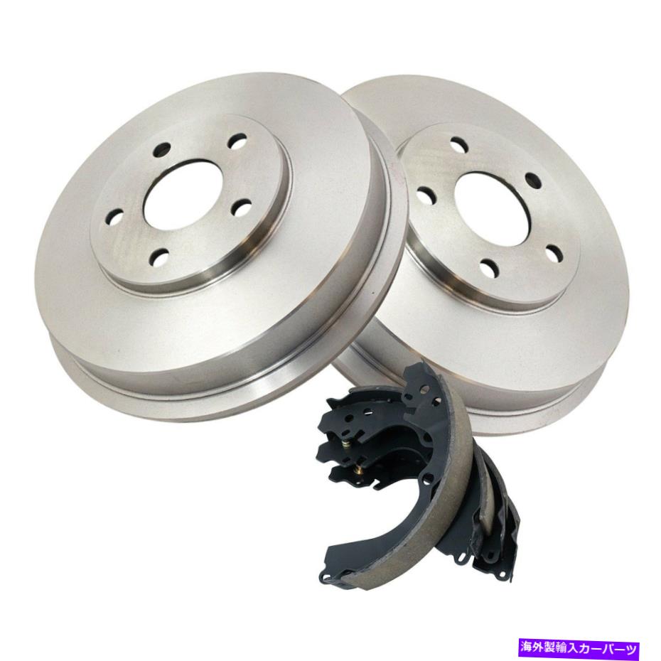 Brake Drum Subaru Impreza 1993-2001 TRQ BKA10480リアドラムブレーキキット For Subaru Impreza 1993-2001 TRQ BKA10480 Rear Drum Brake Kit【並行輸入品】