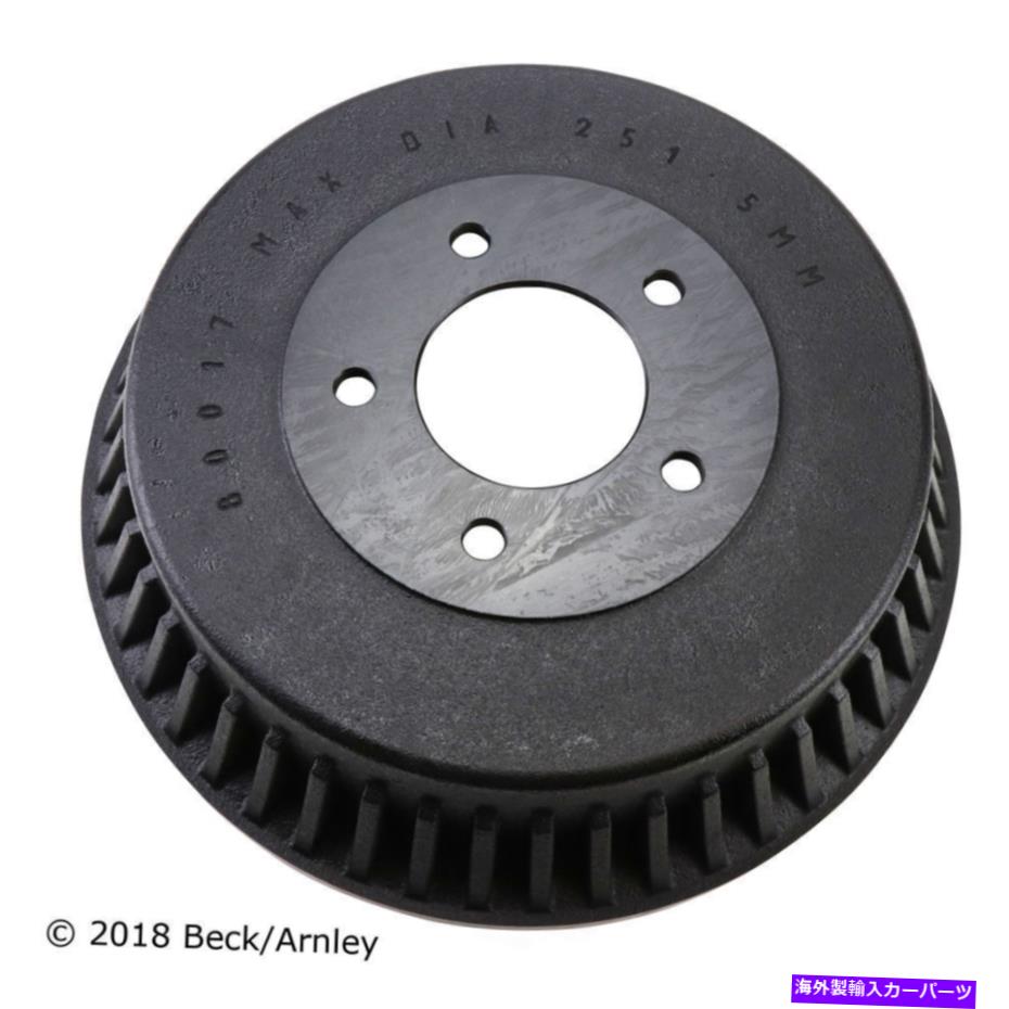 Brake Drum ブレーキドラムリアベック/アーーンリー083-2589 Brake Drum Rear Beck/Arnley 083-2589【並行輸入品】
