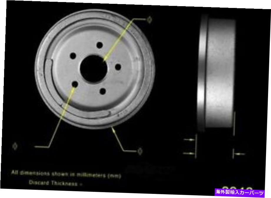Brake Drum RRブレーキドラムベンディックスPDR0452 Rr Brake Drum Bendix PDR0452【並行輸入品】