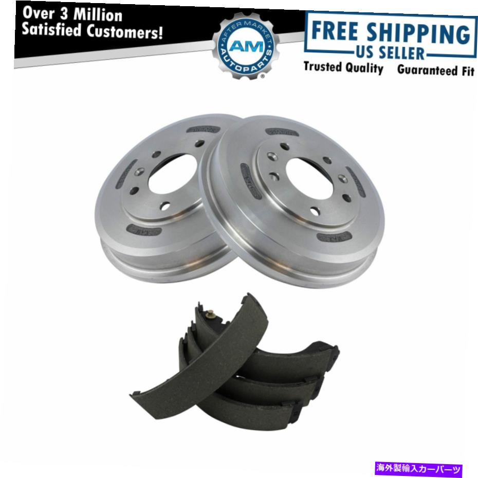 Brake Drum フォードエスケープマツダトリビュートマーキュリーマリナー用のリアブレーキドラム＆シューキット Rear Brake Drum & Shoe Kit for Ford Escape Mazda Tribute Mercury Mariner【並行輸入品】