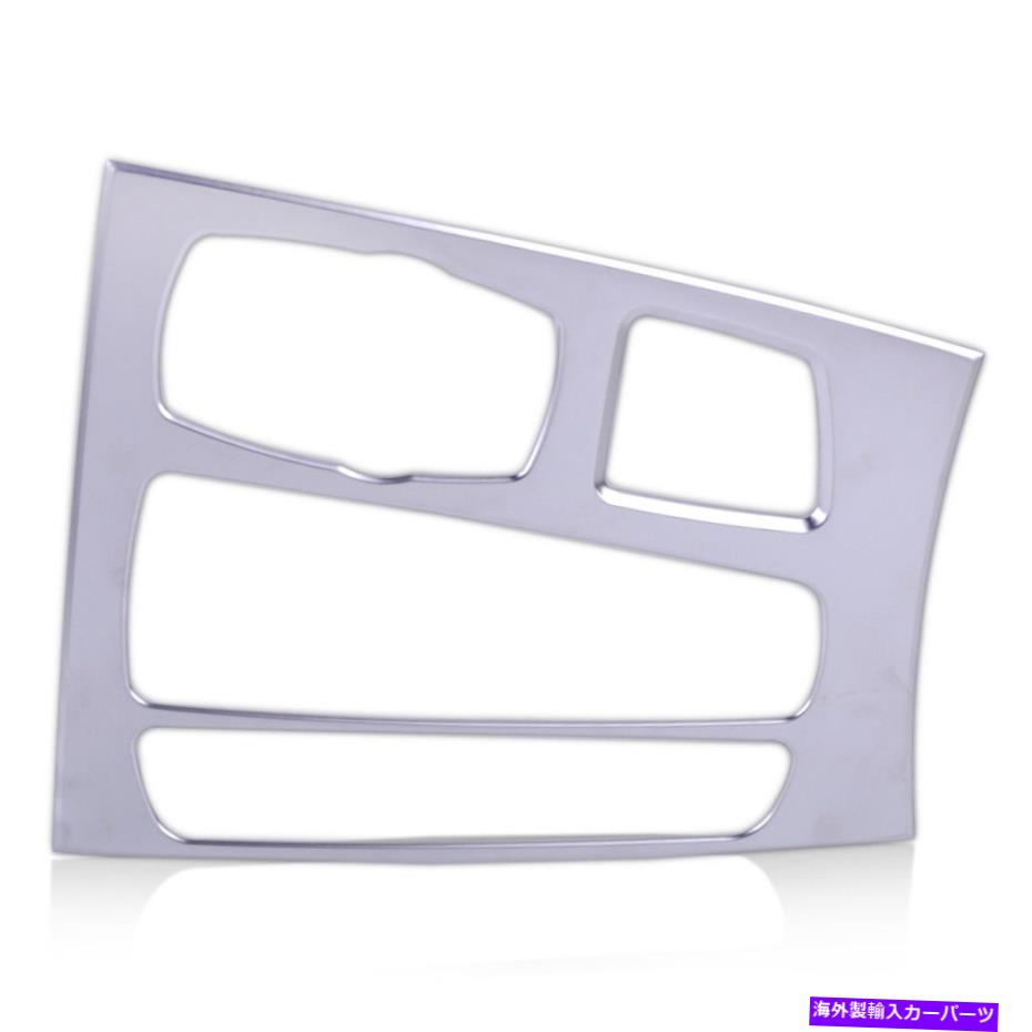 trim panel Chrome Gearシフト位置パネルの装飾カバーBMW x5 F15 2014-2017に合うトリムフィット Chrome Gear Shift Position Panel Decor Cover Trim Fit For BMW X5 F15 2014-2017【並行輸入品】