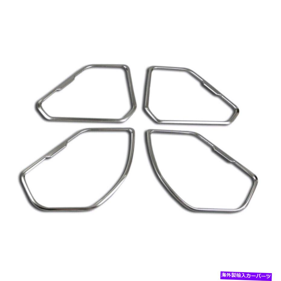 trim panel ドアスピーカーサウンドパネルカバートリムフィットトヨタRAV4 2019-2020マットシルバー Door Speaker Sound Panel Cover Trims Fit Toyota RAV4 2019-2020 Matte Silver【並行輸入品】