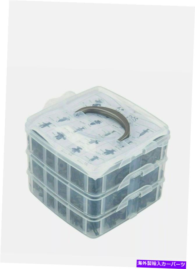 trim panel 620 PCSカーボディプラスチックプッシュピンリベットファスナートリムパネルモールディングオートクリップ 620 Pcs Car Body Plastic Push Pin Rivet Fasteners Trim Panel Moulding Auto Clips【並行輸入品】