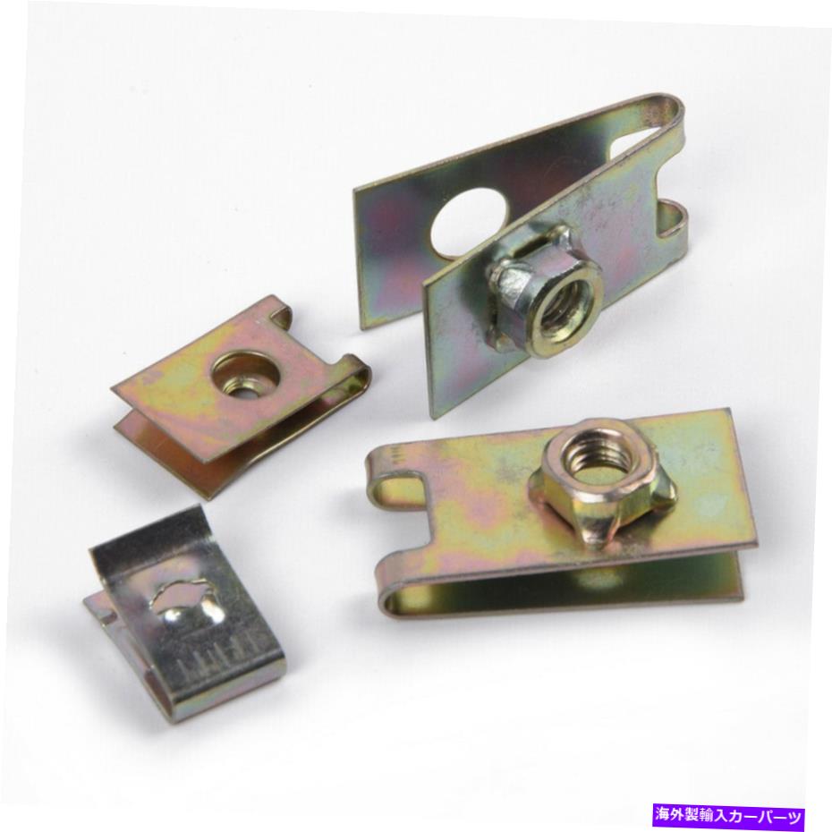 trim panel 100x Uタイプガスケットクリップカーメタル??ファスナーボディドアパネルトリム機器部品 100x U Type Gasket Clips Car Metal Fastener Body Door Panel Trim Equipment Parts【並行輸入品】