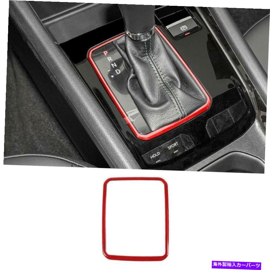 trim panel ジープコンパス2022 ABSレッドインテリアギアパネルシフトカバー装飾リングトリム用 For Jeep Compass 2022 ABS Red Interior Gear Panel Shift Cover Decor Ring Trim【並行輸入品】