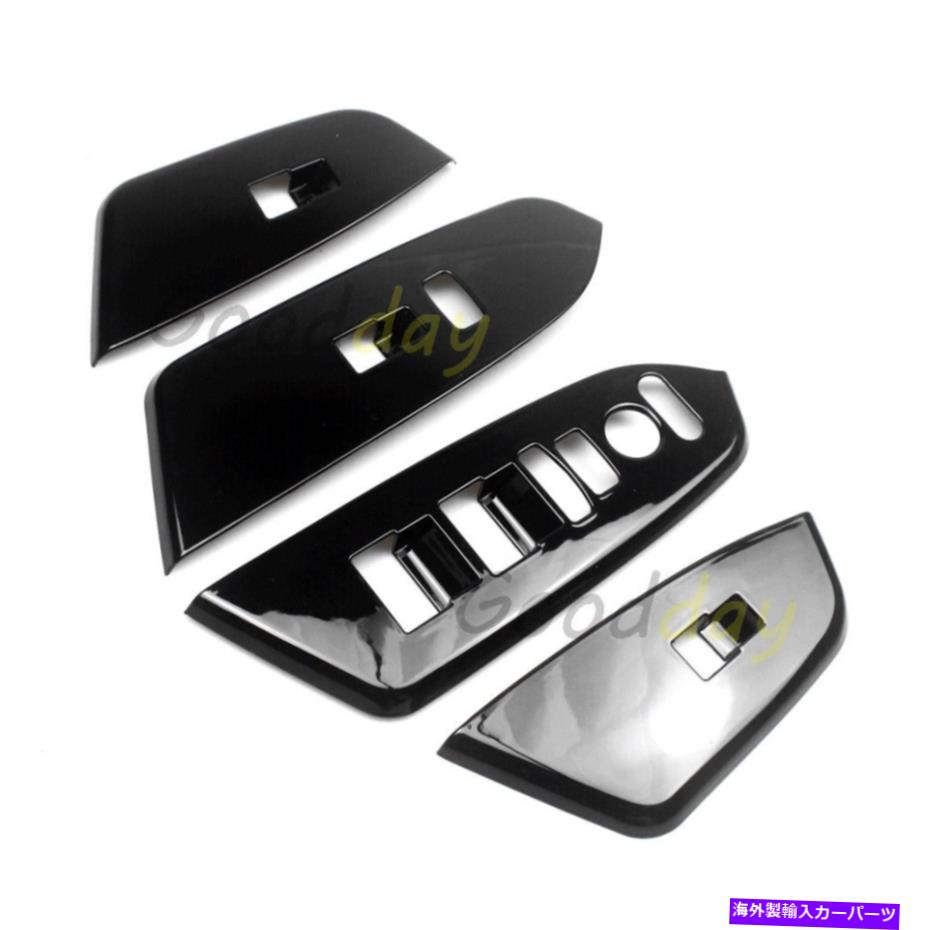 trim panel ホンダCRV CR-V 2017-2021ブラックのドアウィンドウリフトスイッチパネルカバートリム Door Window Lift Switch Panel Cover Trim For Honda CRV CR-V 2017-2021 Black【並行輸入品】