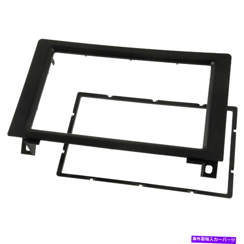 trim panel カーラジオフェイシア2ディンフレームDVDステレオダッシュパネルトリムサーブ9-3 2007-11 Car Radio Fascia 2 Din Frame DVD Stereo Dash Panel Trim Fit For SAAB 9-3 2007-11【並行輸入品】
