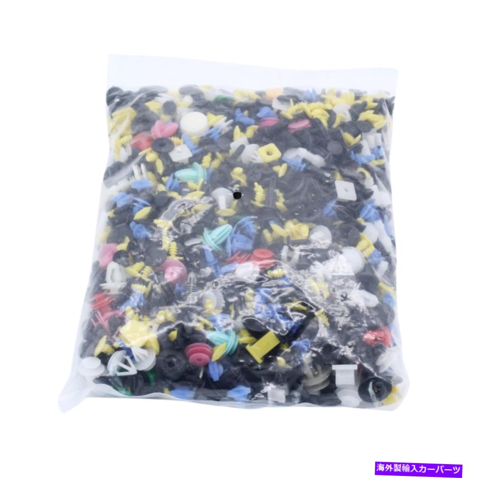 trim panel 1000pcsミックスカードアパネルトリムフェンダーリベットリテーナープッシュピンi7i9 1000PCS Mixed Car Door Panel Trim Fenders Rivet Retainer Push Pin I7I9【並行輸入品】