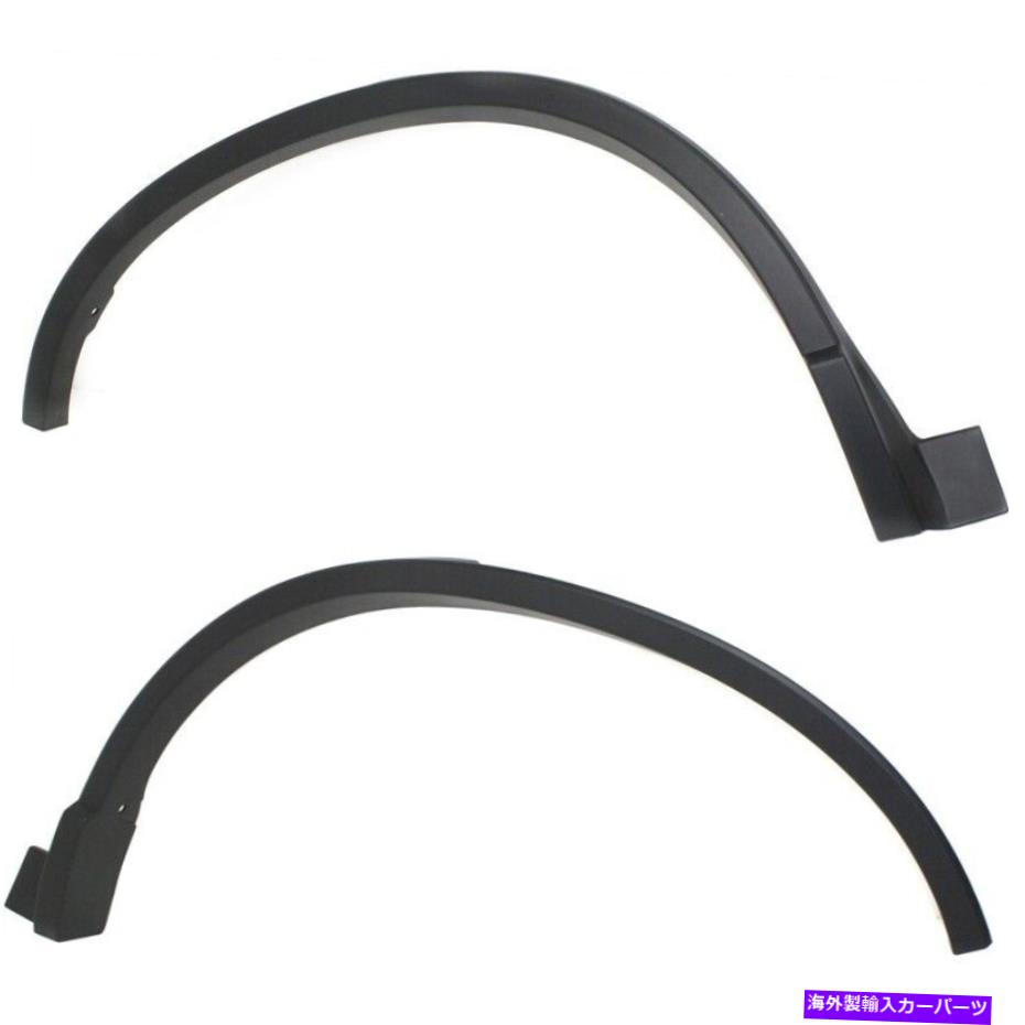 trim panel 2007-2011のフェンダートリムセットホンダCR-Vリアフラフト&右2PC Fender Trim Set For 2007-2011 Honda CR-V Rear Left & Right 2Pc【並行輸入品】