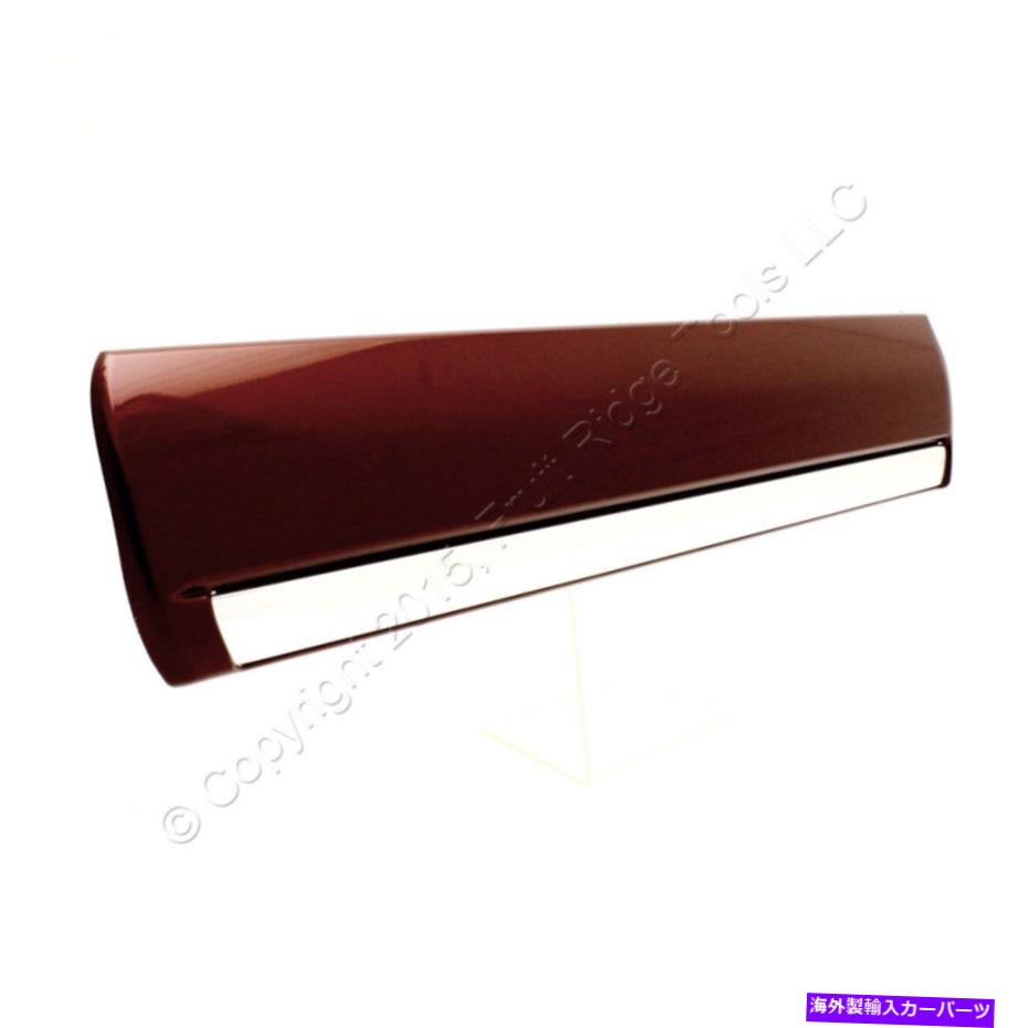 trim panel 新しいGM OEMリアライトレッドファイアドアモールディングw/ chromeトリムパネル15169411 New GM OEM Rear Right Redfire Door Moulding w/ Chrome Trim Panel 15169411【並行輸入品】