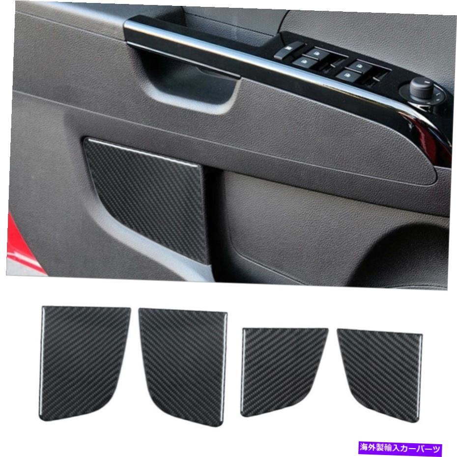 trim panel 4PCSシボレーソニック2012-2016用のカーボンファイバーインテリアドアパネルカバートリム 4Pcs Carbon Fiber Interior Door Panel Cover Trim For Chevrolet Sonic 2012-2016【並行輸入品】