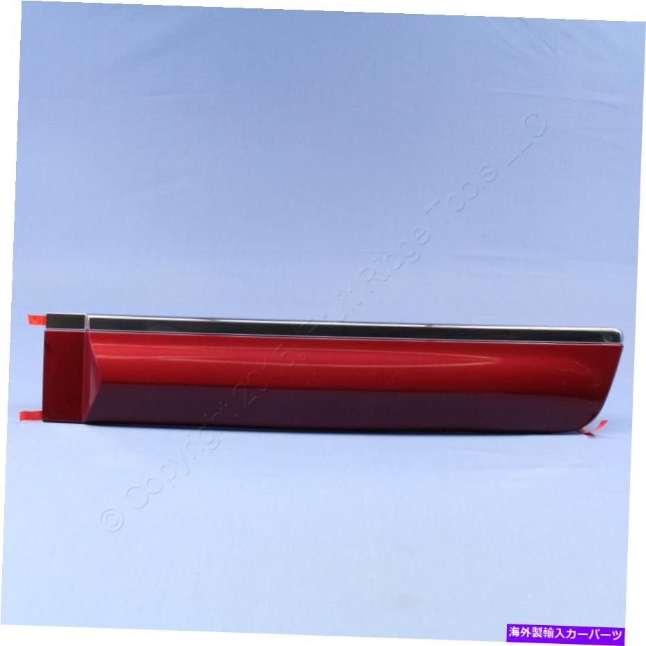 trim panel 新しいGM OEMリア左スポーツレッドドアモールディングW/ Chrome Trim Panel5865859 New GM OEM Rear Left Sport Red Door Moulding w/ Chrome Trim Panel 15865859【並行輸入品】